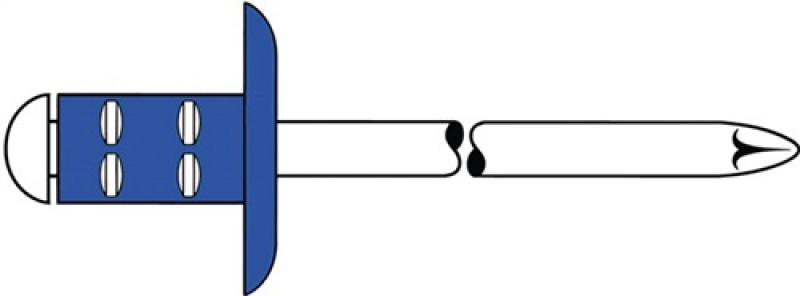 Blindniet PolyGrip® Nietschaft dxl 4,0x10,0mm Stahl/Stahl 500 St.GESIPA Blindniet PolyGrip® Nietschaft dxl 4,0x10,0mm Stahl/Stahl 500 St.GESIPA
