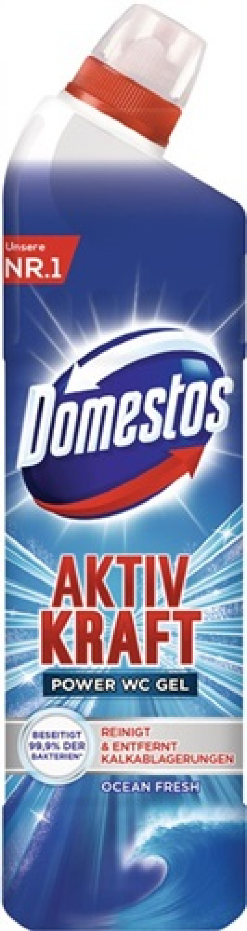 WC Reiniger Ocean Fresh 750 ml Flasche DOMESTOS WC Reiniger Ocean Fresh 750 ml Flasche DOMESTOS