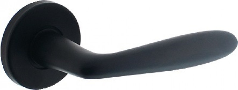 Türdrückerpaar Phobos MS sw m.Drückerrosetten VK 8mm