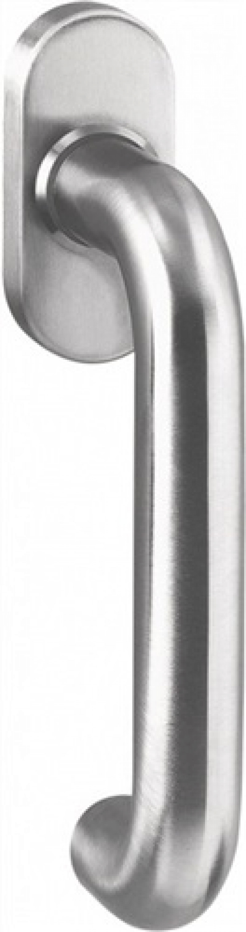 Fenstergriff 0035.615611 VA 304 32mm Stand. Fenstergriff 0035.615611 VA 304 32mm Stand.