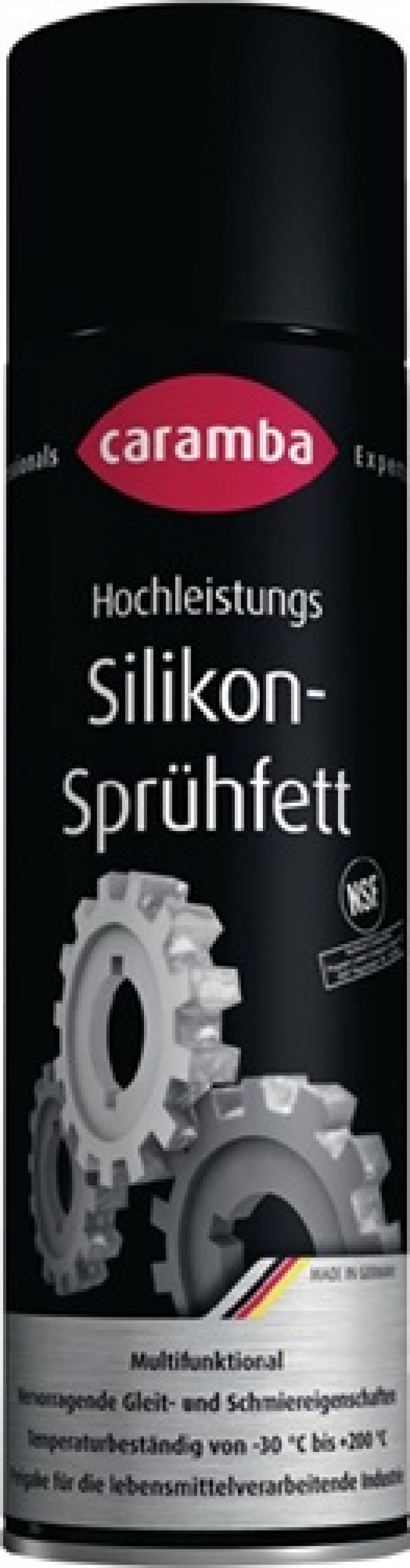 Hochl.Silikonsprühfett farblos NSF H2 500 ml Spraydose CARAMBA Hochl.Silikonsprühfett farblos NSF H2 500 ml Spraydose CARAMBA