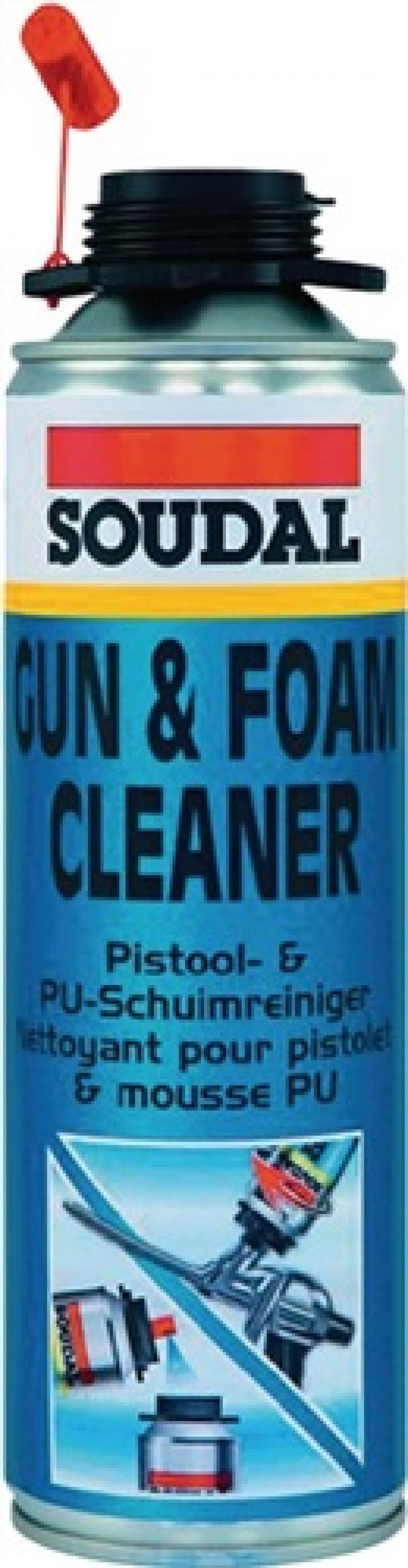 Pistolenreiniger 500 ml Dose SOUDAL Pistolenreiniger 500 ml Dose SOUDAL