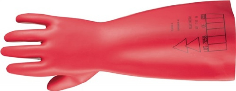 Elektrikerhandschuhe Electrosoft Gr.10 rot spez.Naturlatex EN 60903-2003 Kat.III Elektrikerhandschuhe Electrosoft Gr.10 rot spez.Naturlatex EN 60903-2003 Kat.III