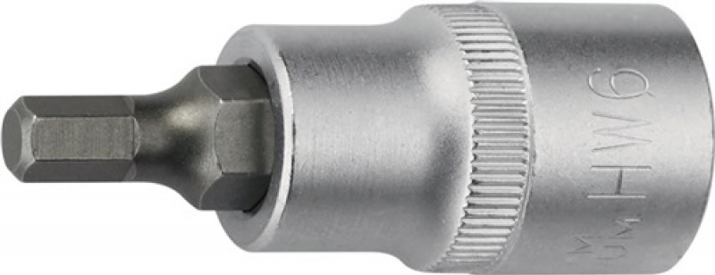 Steckschlüsseleinsatz 1/2 Zoll Innen-6-kant SW 10mm L.55mm PROMAT Steckschlüsseleinsatz 1/2 Zoll Innen-6-kant SW 10mm L.55mm PROMAT