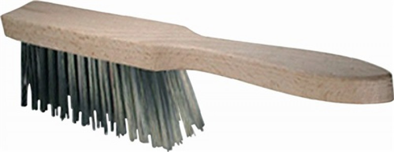 Stahldrahthandfeger L.310mm Gussstahldraht 4-reihig OSBORN Stahldrahthandfeger L.310mm Gussstahldraht 4-reihig OSBORN