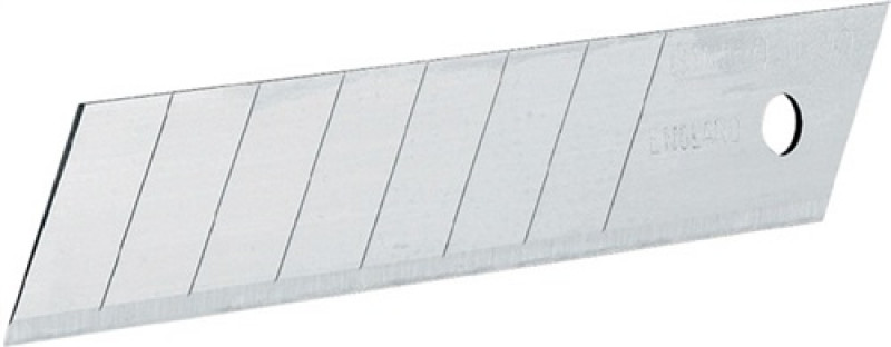 Abbrechklinge L110xB18xS0,63mm 7 Sollbruchstellen 8 St./Spender STANLEY Abbrechklinge L110xB18xS0,63mm 7 Sollbruchstellen 8 St./Spender STANLEY