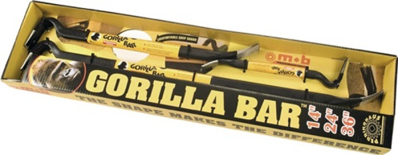 Nageleisenset Gorilla Bar Gesamt-L.350/600/900mm Inh.3tlg.PEDDINGHAUS Nageleisenset Gorilla Bar Gesamt-L.350/600/900mm Inh.3tlg.PEDDINGHAUS