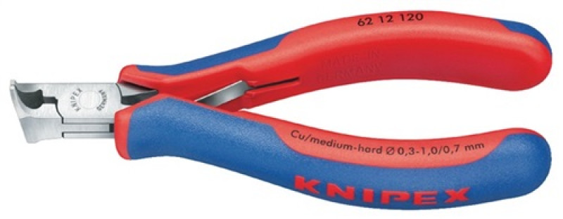 Elektronikschrägschneider DIN ISO 9654 L.120mm 15Grad pol. 2K-Hüllen Knipex Elektronikschrägschneider DIN ISO 9654 L.120mm 15Grad pol. 2K-Hüllen Knipex