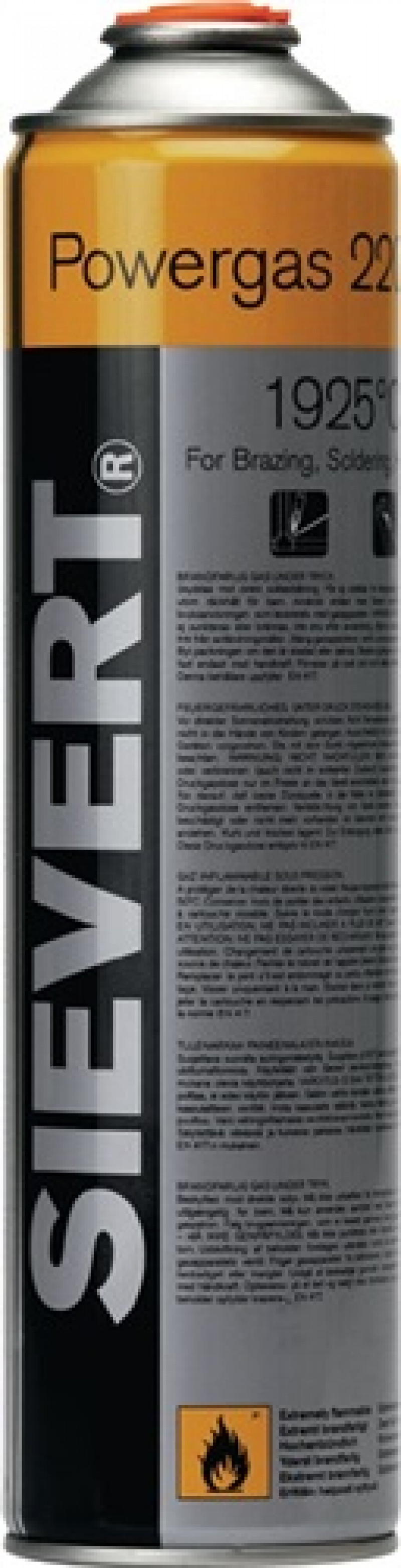 Schraubkartusche Powergas 2204 336g 600 ml 1925GradC SIEVERT