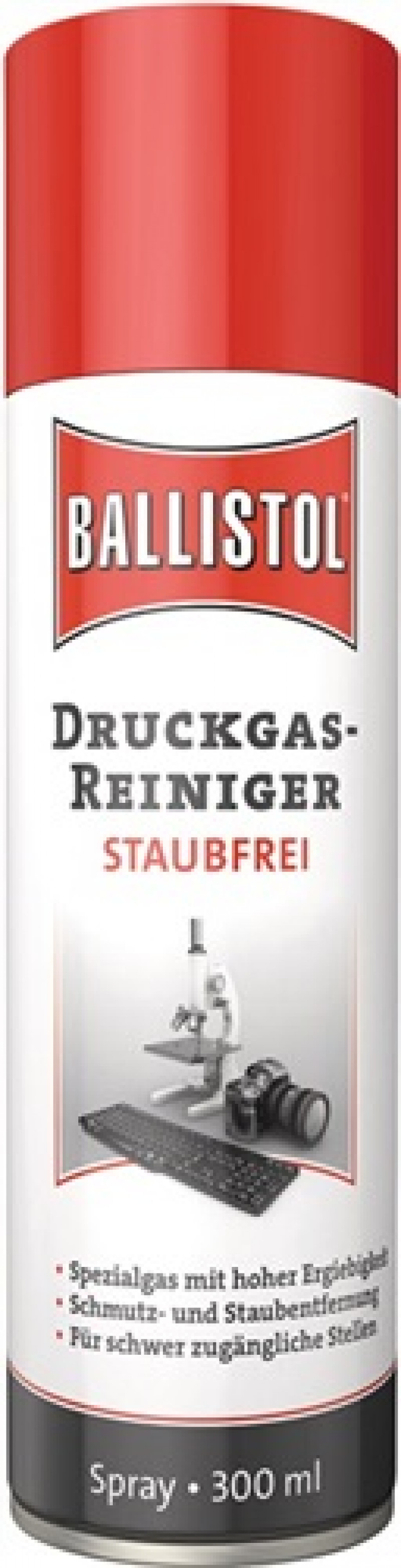 Druckgas-Reiniger STAUBFREI 300 ml Spraydose BALLISTOL Druckgas-Reiniger STAUBFREI 300 ml Spraydose BALLISTOL
