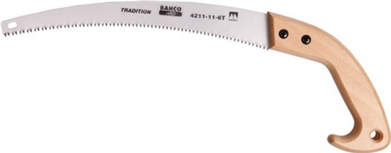 Astsäge, Holzgriff, 360 mm Blattlänge, ovales Blatt Astsäge, Holzgriff, 360 mm Blattlänge, ovales Blatt