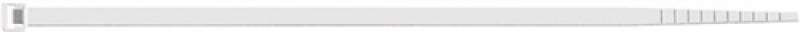 Kabelbinder L.200mm B.2,5mm PA natur n.UV-beständig 100St./Btl.SAPI SELCO Kabelbinder L.200mm B.2,5mm PA natur n.UV-beständig 100St./Btl.SAPI SELCO
