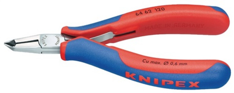 Elektronik-Schrägschneider pol.2-K.Griff Minischneide mit kl.Facette Knipex Elektronik-Schrägschneider pol.2-K.Griff Minischneide mit kl.Facette Knipex