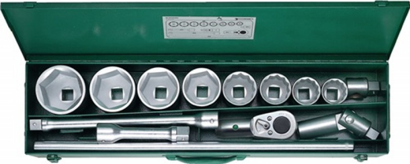 Steckschlüsselsatz 1 Zoll 14 tlg. SW 46-80 L. 835 mm CV STAHLWILLE Steckschlüsselsatz 1 Zoll 14 tlg. SW 46-80 L. 835 mm CV STAHLWILLE