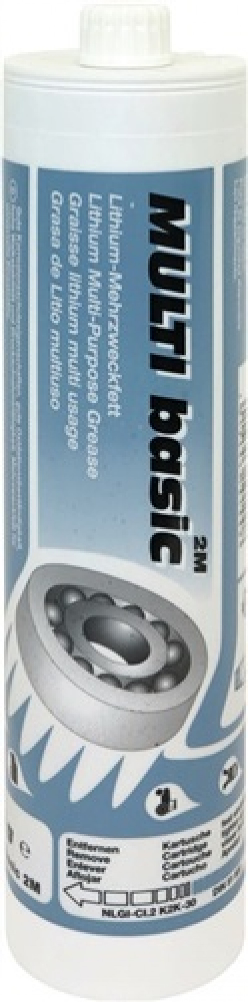 Lithiummehrzweckfett Lube-Shuttle MULTI basic 2M 500g hell Schraubkartusche MATO Lithiummehrzweckfett Lube-Shuttle MULTI basic 2M 500g hell Schraubkartusche MATO