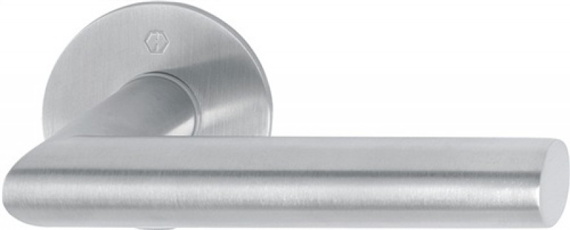 Türdrückerpaar Ams.E1400Z/849N VA F69 m.Drückerrosetten VK 8mm