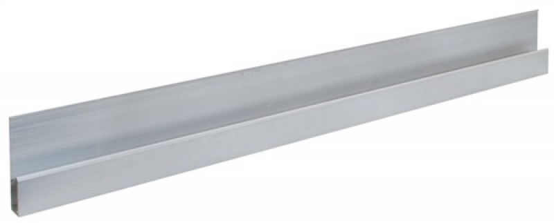 Alu h-Kartätsche L.1800mm m.Verstärkungswulst Alu. Alu h-Kartätsche L.1800mm m.Verstärkungswulst Alu.