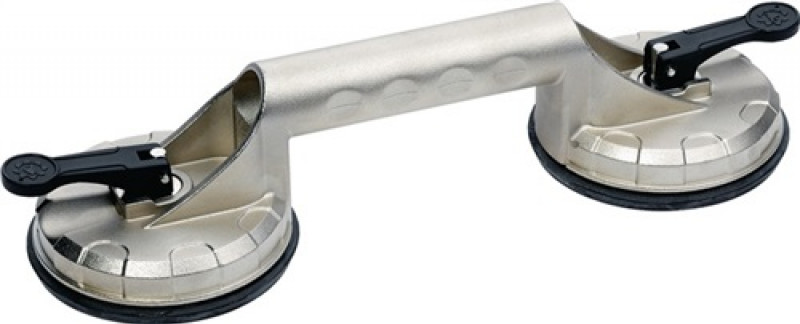 Saugheber Trgf.80kg Kopf-D. 118mm 2 Köpfe Alu PROMAT Saugheber Trgf.80kg Kopf-D. 118mm 2 Köpfe Alu PROMAT