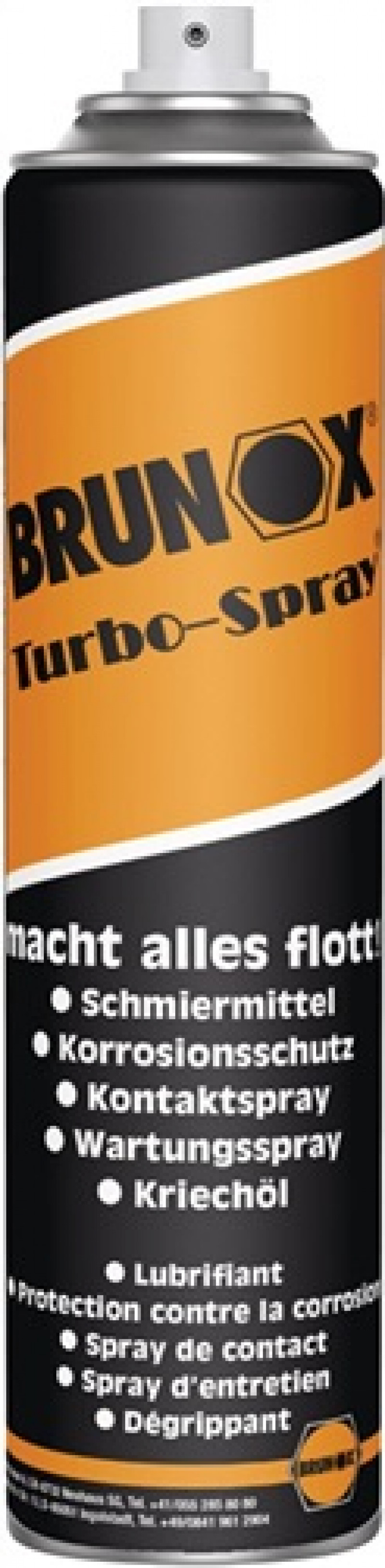 Multifunktionsspray Turbo-Spray® 400 ml Spraydose BRUNOX