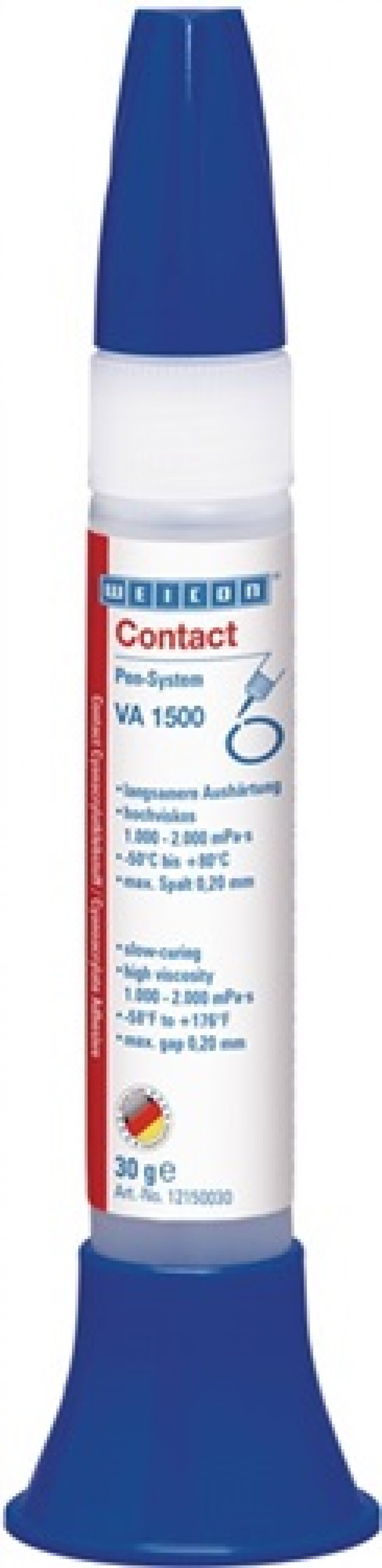 Cyanacrylatklebstoff Contact VA 1500 30g farblos Pen-System WEICON Cyanacrylatklebstoff Contact VA 1500 30g farblos Pen-System WEICON
