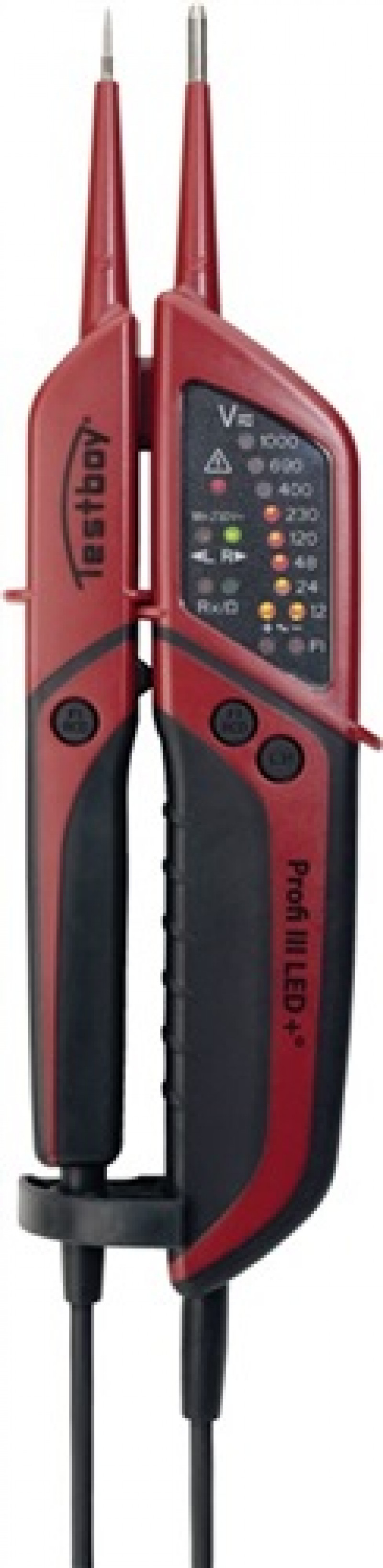 Spannungsprüfer Testboy Profi III LED 2-pol. LED 6-1000 V AC / 6-1400 V DC Spannungsprüfer Testboy Profi III LED 2-pol. LED 6-1000 V AC / 6-1400 V DC