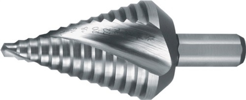 Stufenbohrer Bohrber.4-30mm HSS Spiralnut RUKO Stufenbohrer Bohrber.4-30mm HSS Spiralnut RUKO