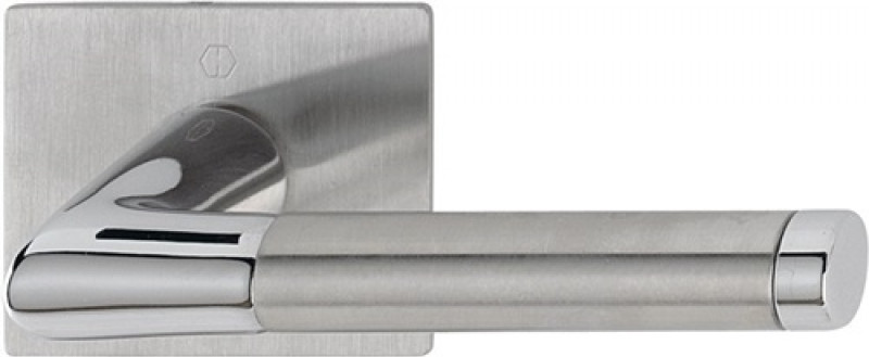 Türdrückerpaar Capri M1950/847N MS F42/F69 m.Drückerrosetten VK 8mm Türdrückerpaar Capri M1950/847N MS F42/F69 m.Drückerrosetten VK 8mm