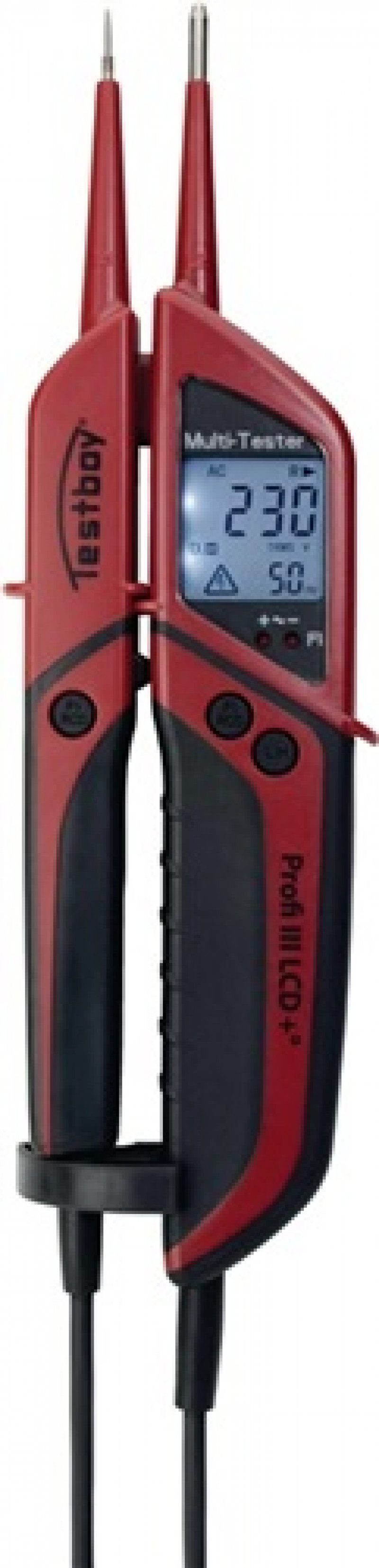Spannungsprüfer Testboy Profi III LCD 2-pol. LCD 3-1000 V AC / 4-1400 V DC Spannungsprüfer Testboy Profi III LCD 2-pol. LCD 3-1000 V AC / 4-1400 V DC
