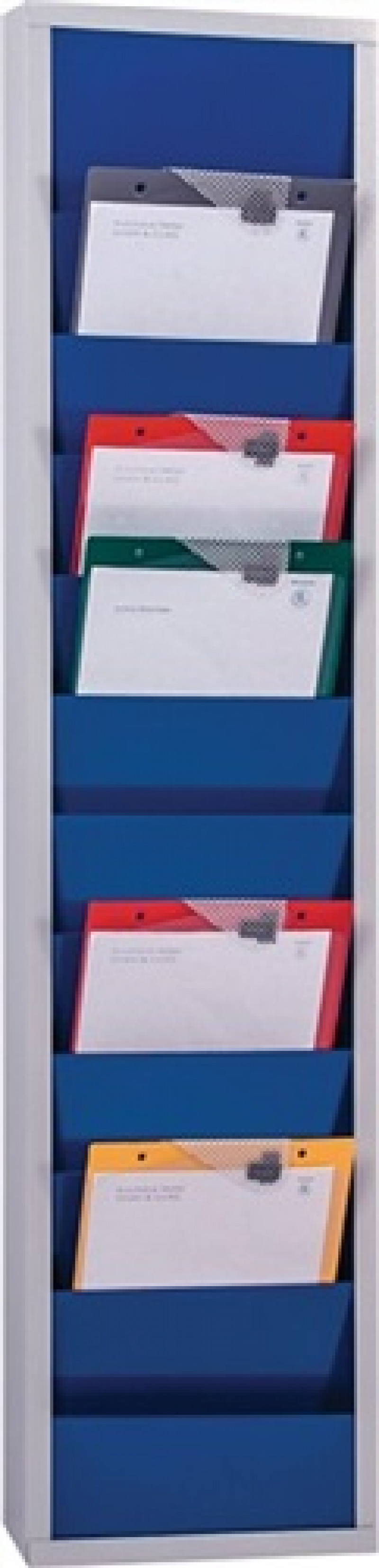 Werkstattplaner H1278xB315xT74mm ultramarinblau 1-reihig Werkstattplaner H1278xB315xT74mm ultramarinblau 1-reihig