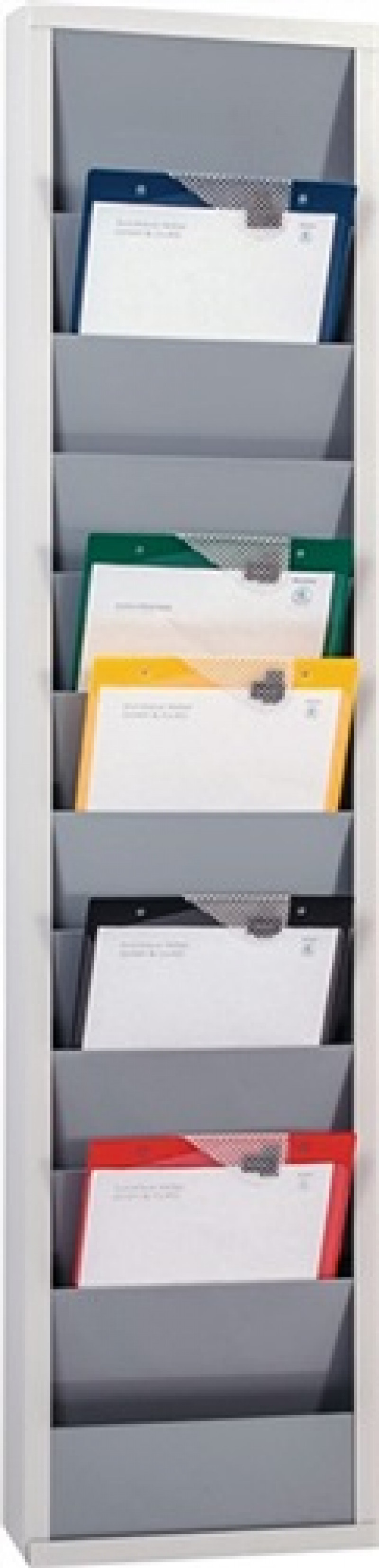 Werkstattplaner H1278xB315xT74 mm grau 1-reihig Werkstattplaner H1278xB315xT74 mm grau 1-reihig