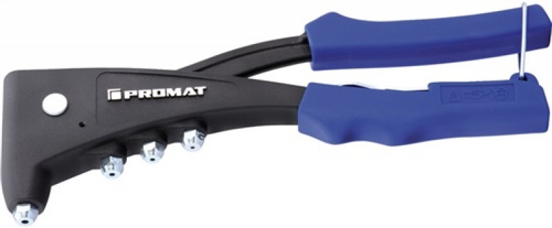 Handblindnietsetzgerät L.255mm Arbeitsber.2,4-5mm PROMAT Handblindnietsetzgerät L.255mm Arbeitsber.2,4-5mm PROMAT