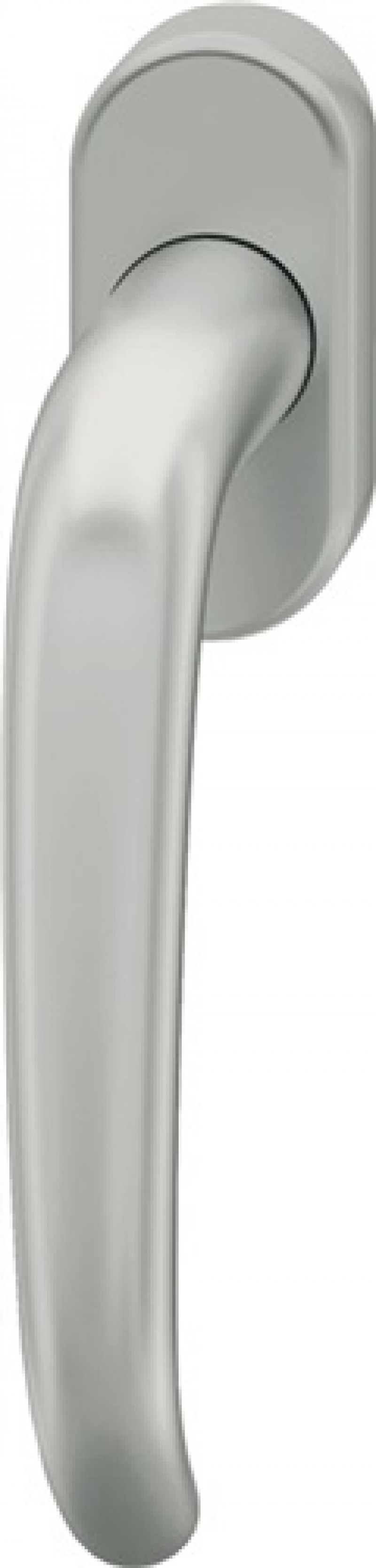 Fenstergriff 34 1023 Alu.1005 34mm m.Rastung Fenstergriff 34 1023 Alu.1005 34mm m.Rastung