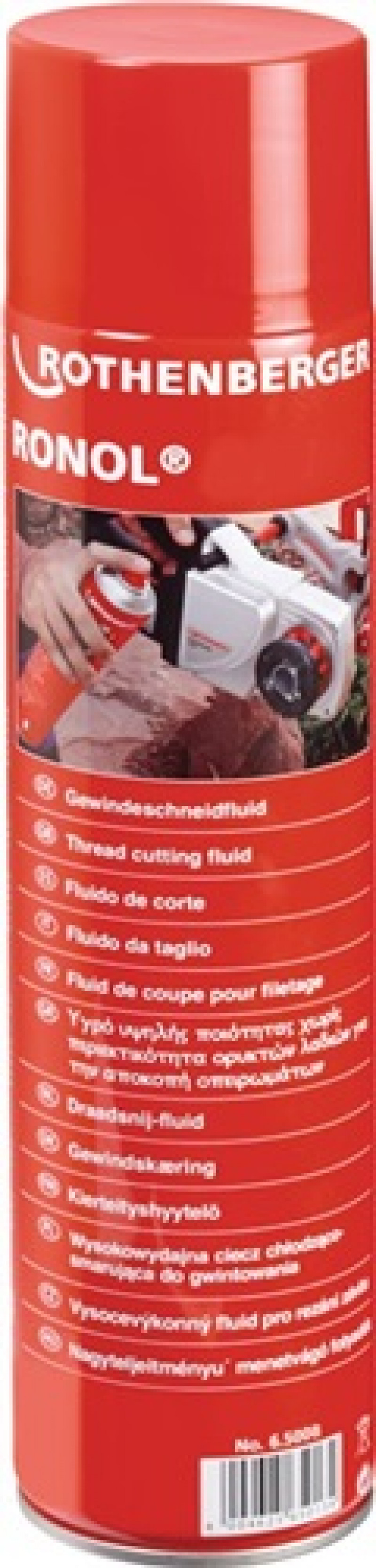 Hochleistungs-Gewindeschneidöl RONOL® 0,6l Spraydose ROTHENBERGER Hochleistungs-Gewindeschneidöl RONOL® 0,6l Spraydose ROTHENBERGER
