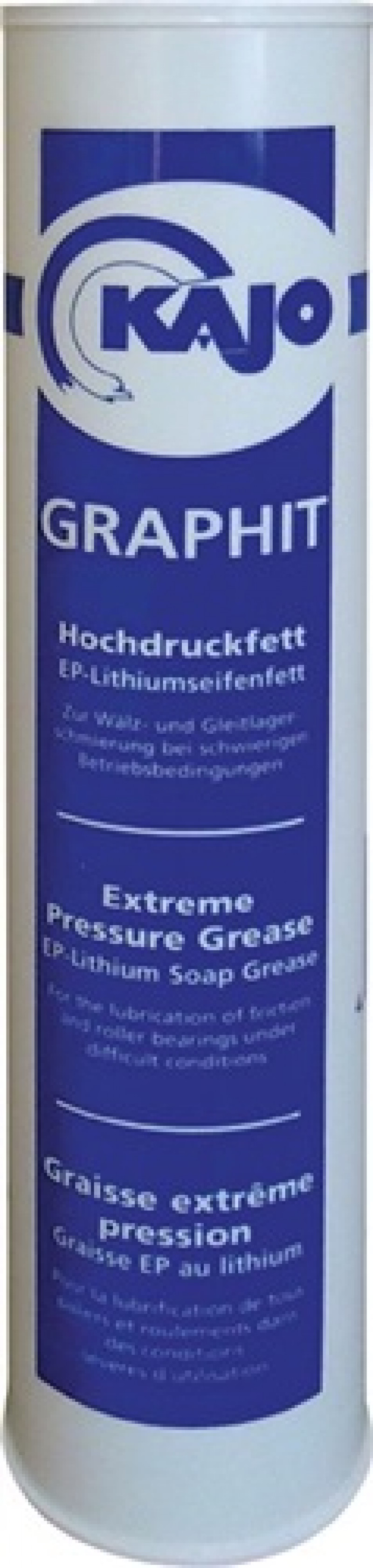 Hochdruckfett graphitiert 400g schwarz Kartusche KAJO Hochdruckfett graphitiert 400g schwarz Kartusche KAJO