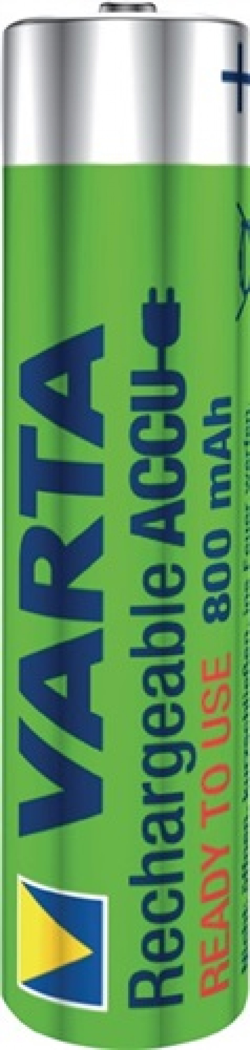 Akkuzelle 1,2 V 800 mAh R03-AAA-Micro HR03 2 2St./Blister VARTA Akkuzelle 1,2 V 800 mAh R03-AAA-Micro HR03 2 2St./Blister VARTA