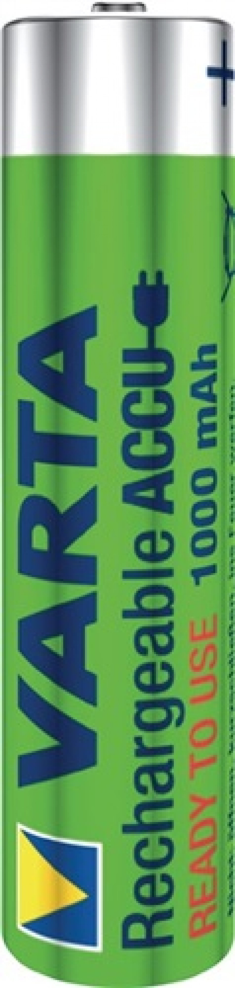 Akkuzelle 1,2 V 1000 mAh R03-AAA-Micro HR03 2 2St./Blister VARTA Akkuzelle 1,2 V 1000 mAh R03-AAA-Micro HR03 2 2St./Blister VARTA