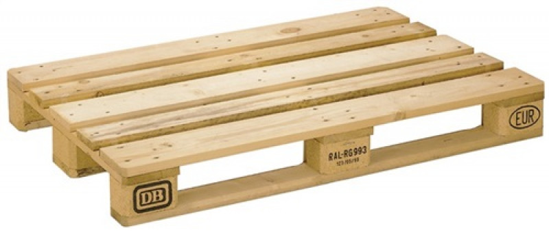 Poolflachpalette L1200xB800xH144mm Trgf.1000kg 3 Kufen HO natur Poolflachpalette L1200xB800xH144mm Trgf.1000kg 3 Kufen HO natur