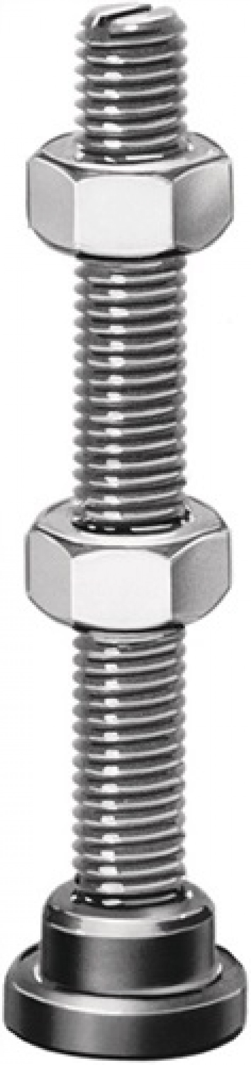 Andrückschraube Nr.6886 Gr.6 M12 L.100mm f.massive Haltearme m.Gelenk AMF Andrückschraube Nr.6886 Gr.6 M12 L.100mm f.massive Haltearme m.Gelenk AMF