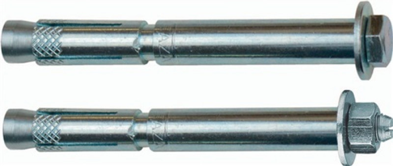 Zwangsspreizanker ZA 14-50 Stahl,ZN m.6-KT.-Schr.25St./VE Zwangsspreizanker ZA 14-50 Stahl,ZN m.6-KT.-Schr.25St./VE