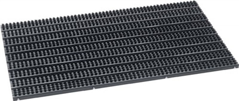 Fußmatte Bürsten anthrazit PA L750xB450xS23mm Fußmatte Bürsten anthrazit PA L750xB450xS23mm