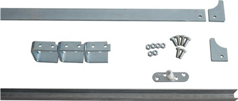 Laufschienen-Set 80786 Schienengröße 45x8mm STA verz.75 od.90mm Rollen Laufschienen-Set 80786 Schienengröße 45x8mm STA verz.75 od.90mm Rollen