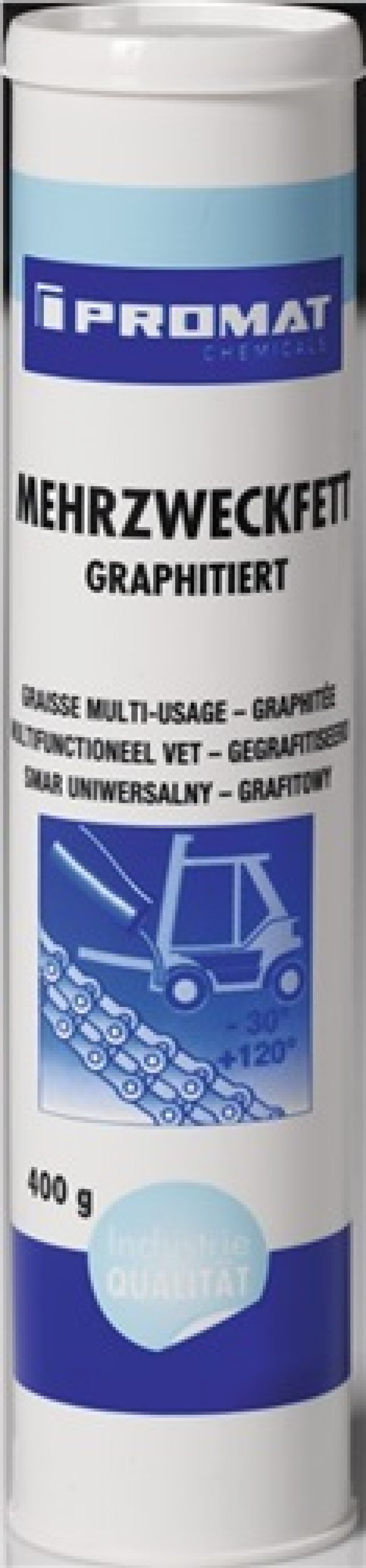 Mehrzweckfett graphitiert 400g schwarz Kartusche PROMAT CHEMICALS Mehrzweckfett graphitiert 400g schwarz Kartusche PROMAT CHEMICALS