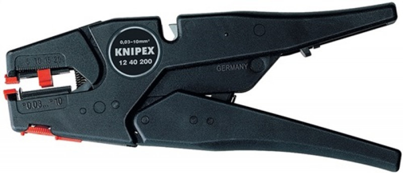Automatik-Abisolierzange 2,5-16mm2 L.200mm a.Ku. KNIPEX Automatik-Abisolierzange 2,5-16mm2 L.200mm a.Ku. KNIPEX