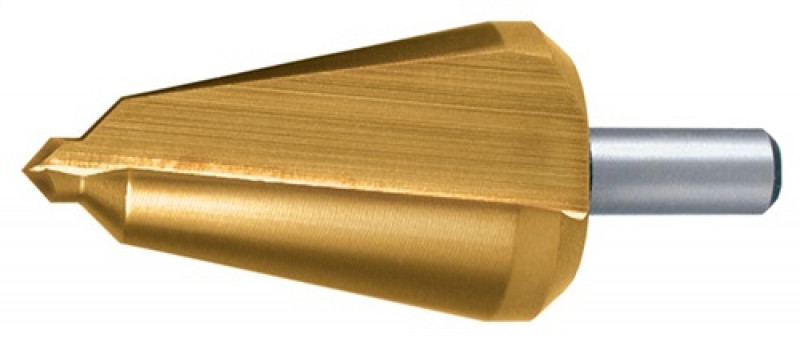 Blechschälbohrer Bohrber.3-14mm HSS TiN Gesamt-L.58mm Z.2 PROMAT