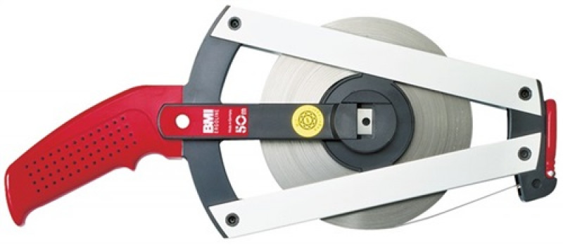 Rahmenbandmaß ERGOLINE L.30m Band-B.13mm Bcm EG II Alu.gelb Glasfaser BMI Rahmenbandmaß ERGOLINE L.30m Band-B.13mm Bcm EG II Alu.gelb Glasfaser BMI