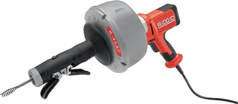Rohrreinigungsset K-45 AF- 5 f.Leitungen v.20-75mm m.8mm u.10mm Spirale RIDGID Rohrreinigungsset K-45 AF- 5 f.Leitungen v.20-75mm m.8mm u.10mm Spirale RIDGID