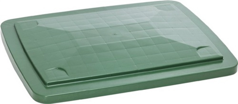 Deckel L945xB725mm grün HD-Polyethylen f.Transportbehälter 400l CRAEMER Deckel L945xB725mm grün HD-Polyethylen f.Transportbehälter 400l CRAEMER