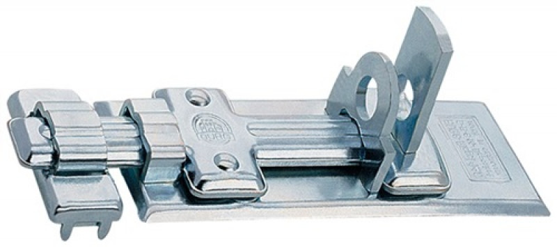 Panzer-Riegel L.120mm B.47mm STA verz. Ösen-D. 10mm BURG-WÄCHTER Panzer-Riegel L.120mm B.47mm STA verz. Ösen-D. 10mm BURG-WÄCHTER