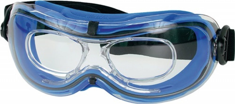 Vollsichtschutzbrille Daytona EN 166-BT Rahmen blau,Scheibe klar PC Vollsichtschutzbrille Daytona EN 166-BT Rahmen blau,Scheibe klar PC