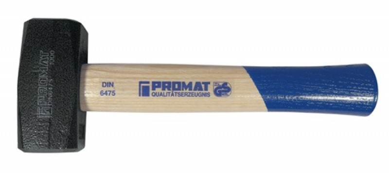Fäustel Kopfgewicht 1500g Hickory PROMAT Fäustel Kopfgewicht 1500g Hickory PROMAT